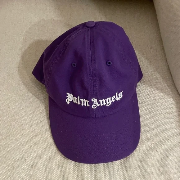 Palm Angels | Accessories | Palm Angelspurple Logo Cap One  display picture 2